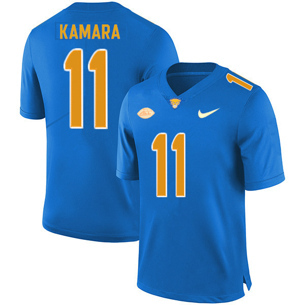 Men #11 Bangally Kamara Pitt Panthers College Football Jerseys Sale-Royal